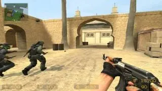 Counterstrike Source de_dust Gameplay