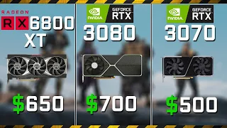RX 6800 XT vs RTX 3080 vs RTX 3070 Test in 12 Games (1440p, 4K)