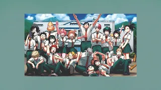 Class 1-As Favorite Songs (A MHA Playlist)