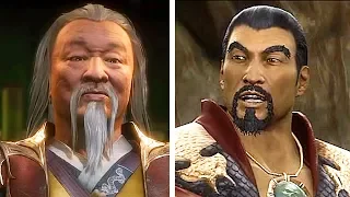 How Shang Tsung Became Young Again After Being An Old Man Scene - Mortal Kombat 11 & Mortal Kombat 9