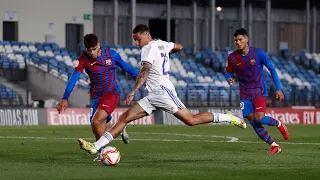 Óscar Aranda - Real Madrid Castilla vs Barcelona B (16/10/2021)