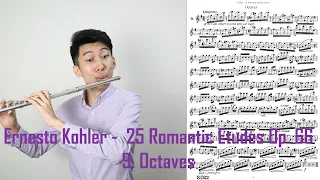 E. Kohler - 25 Romantic Etudes Op. 66 9. Octaves