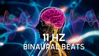 Alpha Binaural Beats - 11 Hz - Pure Frequency - Ideal for Focus / Creativity / Relaxation - 10 Hour