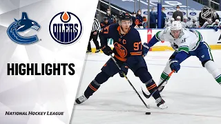 Canucks @ Oilers 5/8/21 | NHL Highlights