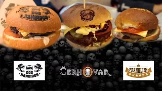 Бургер Патруль. Dos Bandidos vs Cernovar vs Franklin's Burger. Целых 5 бургеров;)