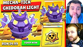 Singurul Youtuber ce deblocheaza MECHA TICK SKIN PASS FULL din Romania pe Brawl Stars!