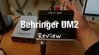 Behringer U-Phoria UM2 USB Audio Interface Review