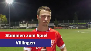 Stimmen zum Spiel | 1.FC Rielasingen Arlen - FC 08 Villingen 1:1 🎙️