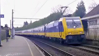 Omgeleide Benelux passeert langs het station Mortsel