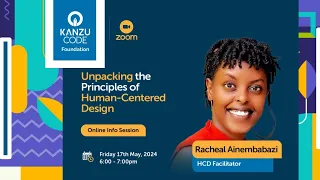 Online Info Session: Unpacking the Principles of Human Centered Design