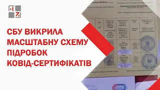 СБУ викрила масштабну схему підробок ковід-сертифікатів та ПЛР-тестів