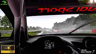 EPIC Realistic POV with Torrential RAIN on the Nurburgring | Gran Turismo 7 PS5 Gameplay [4K]