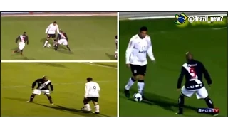 The famous Brazilian trick by Phenomenon Ronaldo Vs Vasco from three angles