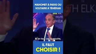Eric Zemmour : On ne peut pas être Mahomet à Paris et Voltaire à Téhéran.