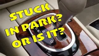 Car stuck in park |  Mercedes Shifter Repair / Fix