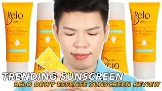 THE LIGHTEST AND FRESHEST SUNSCREEN?! BELO DEWY ESSENCE SUNSCREEN REVIEW