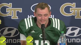 GT Football: Spring Game Student-Athletes Press Conference