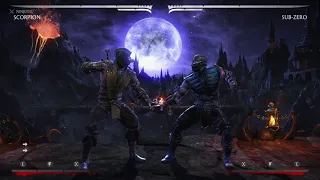 MK11 vs MKX - Gameplay Comparison (Scorpion)