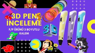 3D KALEM KUTU AÇILIŞI ve İNCELEME (3D PEN UNBOXİNG)