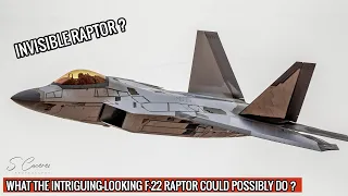 #F22 #Raptor seen with new reflective metallic coating | 3 possible capabilities
