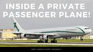 Inside a $200 MILLION Passenger Plane converted into a Private Jet!