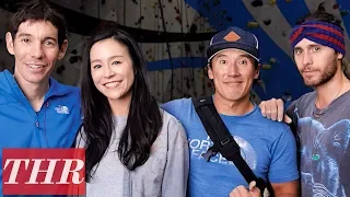 Alex Honnold & Jared Leto Rock Wall Photoshoot with 'Free Solo' Co-Director Jimmy Chin | THR