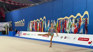 Eva Chugunova Free hands Russian Junior Championships 2024