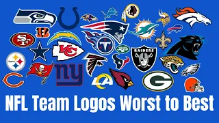 My Opinion of the NFL Team Logos Worst to Best