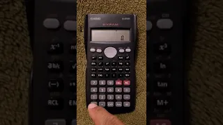 Porcentagem na calculadora científica🙂