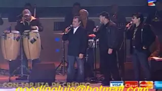 Cheo Feliciano Bobby Cruz Cheo Feliciano Ruben Blades  Ismael Miaranda en Panamá Teleton