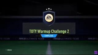 FIFA 22 SBC - TOTY WARMUP CHALLENGE 2 - NO LOYALTY [CHEAP]