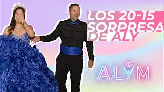 ASI FUE LA CELEBRACION DE LOS VEINTI QUINCE AÑOS DE ALY SANCHEZ/ ALY AND MILA