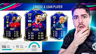 MESIIIIIIIIIII 99 TOTY E 191 NO FUT DRAFT DOS ATACANTES TOTY!!!