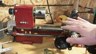 mini lathe parting and rigidity baselining #mini_lathe