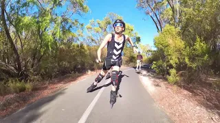 Insta360 X3 Inline Skate - X3 Mic Wind Muff test (its actually good if you can read instructions)