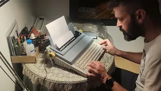 Olivetti ET personal 55. UNBOXING.