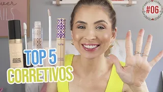 MEUS TOP 5 CORRETIVOS FAVORITOS DA VIDA!!! | FERNANDA TUMAS