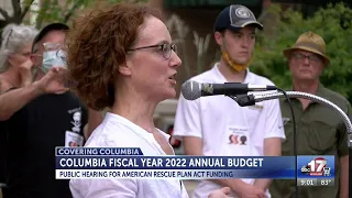 Columbia City Council held a public hearing on the 2022 Annual Budget