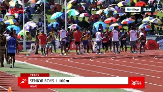 fijivillage Re:Live | Senior Boys 100M Heat 4  | Day 1