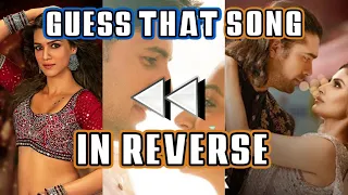 Guess that Song In Reverse Challenge🔥| Bollywood #Romantic #Trending #Viral #2021 #Challenge #Hindi