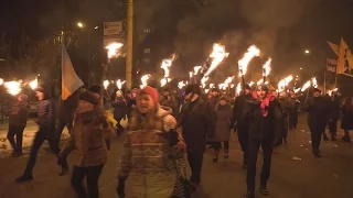 Факельное шествие в Краматорске - Краматорск.Реальность