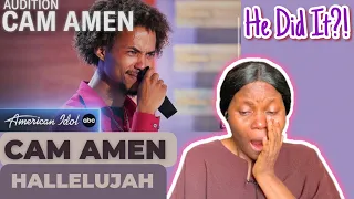 Platinum Ticket Winner! Cam Amen Sings "Hallelujah" American Idol 2023 Reaction