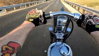 sportster chopper asmr