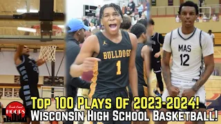 Wisconsin Basketball Top 100 Plays Of 2023-24! Crazy Highlights!