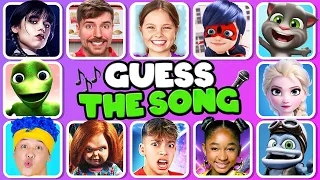 Guess Who's SINGING 🎵🎤🔥 | Lay Lay, King Ferran, Salish Matter, Kinigra Deon, MrBeast, Elsa, Trolls 3