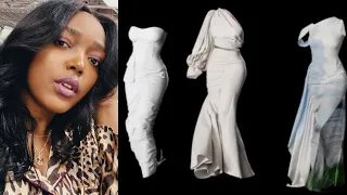 Black Woman Makes History With 3D Fashion Show - Hanifa Clothing by Anifa Mvuemba #Femininity