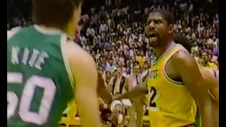 Celtics vs Lakers HEATED Rivalry (02/16/1986)