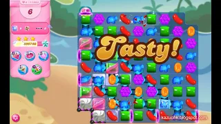 Candy Crush Saga Level 11986 (3 stars, No boosters)