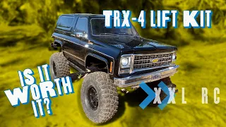 Installing A Traxxas TRX-4 Lift Kit On My Chevy K5 Blazer Truck - Is It Worth It? | XXL RC