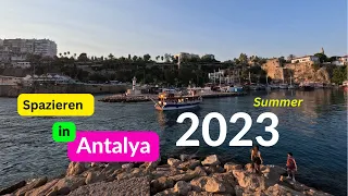 Antalya Walking Tour 2023, entdecke die Altstadt zu Fuß   #turkey  #antalya #travel